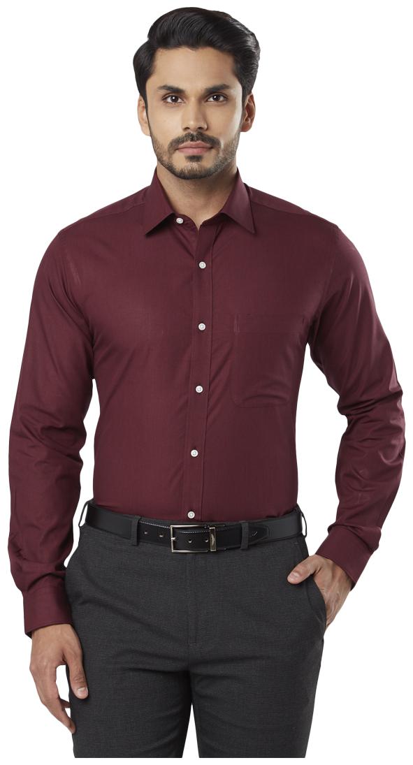 

Raymond Men Slim fit Formal Shirt - Maroon