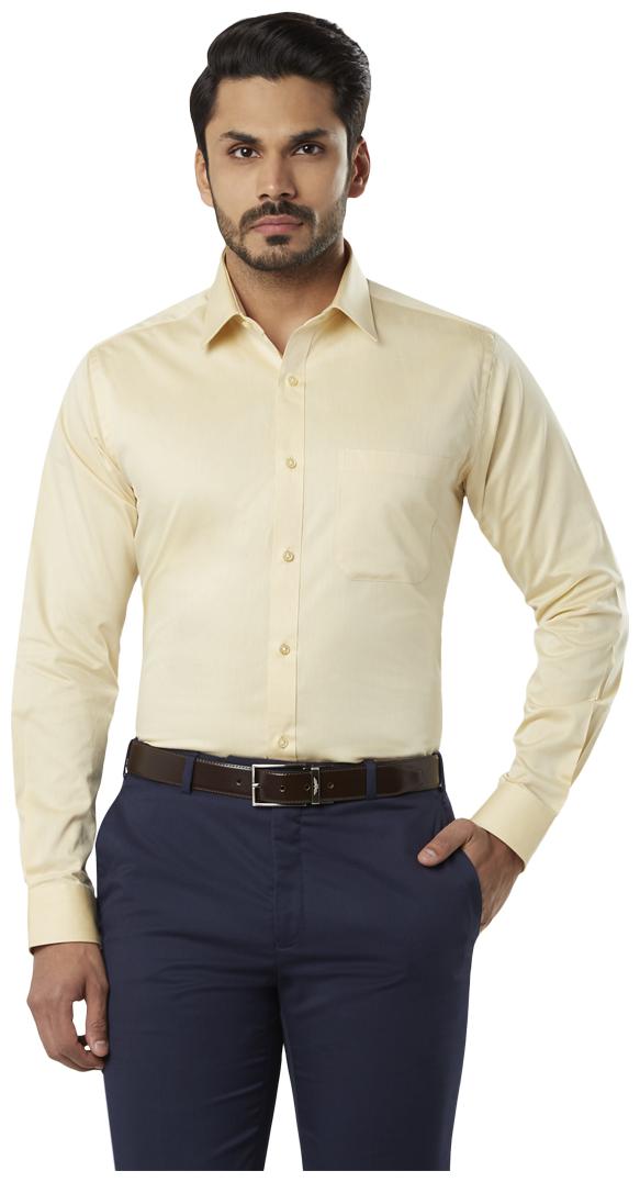 

Raymond Men Slim fit Formal Shirt - Yellow