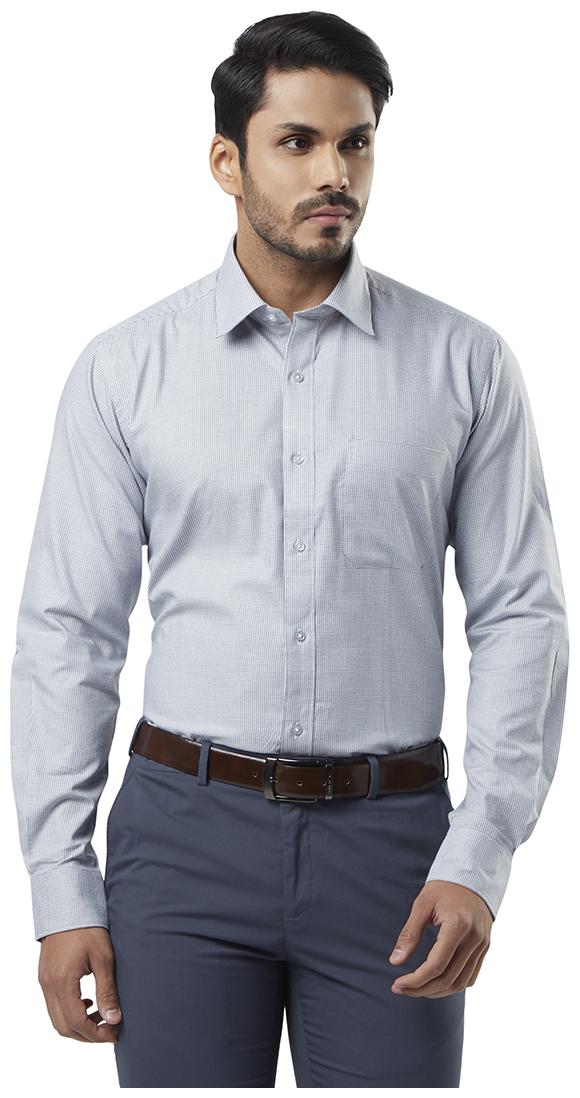 

Raymond Men Slim fit Formal Shirt - Grey