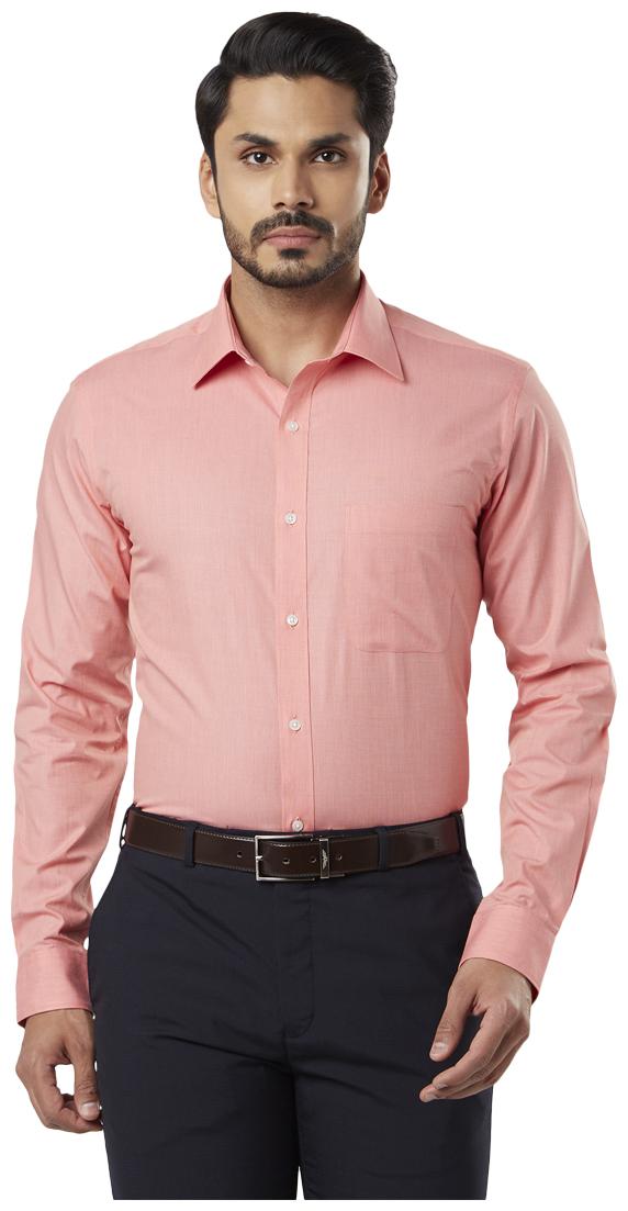 

Raymond Men Slim fit Formal Shirt - Red