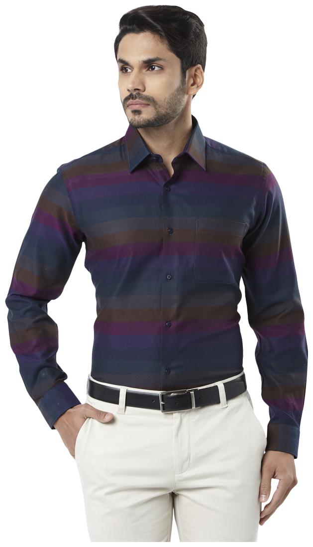 

Raymond Men Regular fit Formal Shirt - Blue