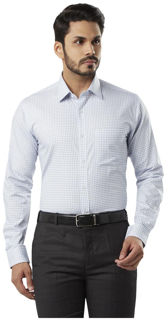

Raymond Men Slim fit Formal Shirt - Blue