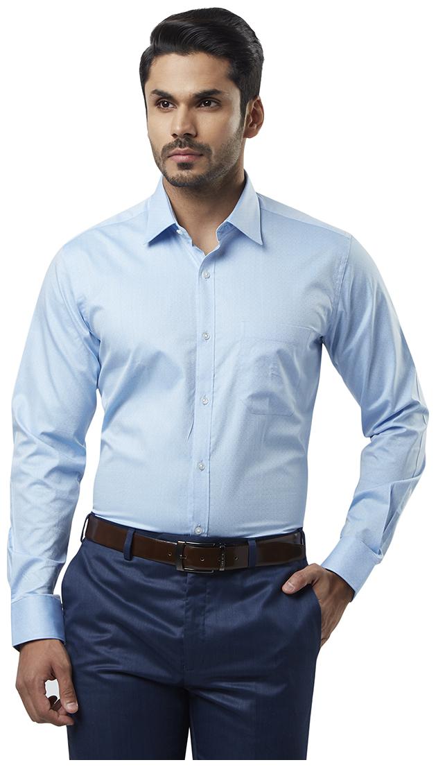 

Raymond Men Regular fit Formal Shirt - Orange