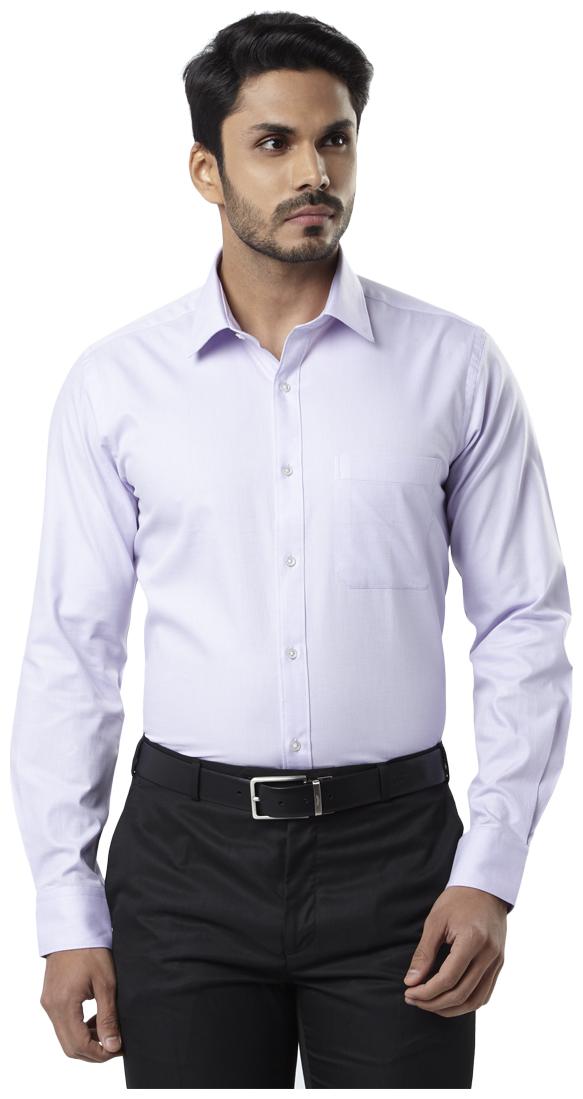 

Raymond Men Regular fit Formal Shirt - Purple