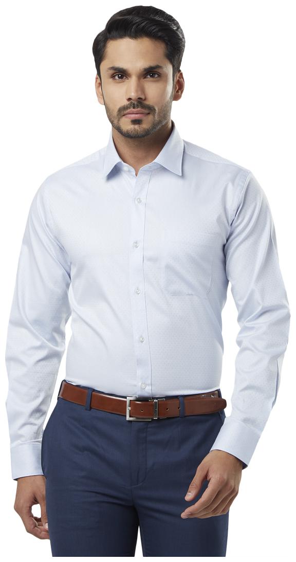 

Raymond Men Regular fit Formal Shirt - Blue