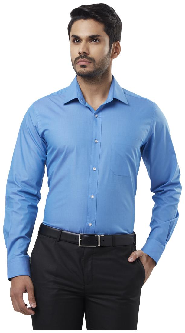 

Raymond Men Regular fit Formal Shirt - Orange