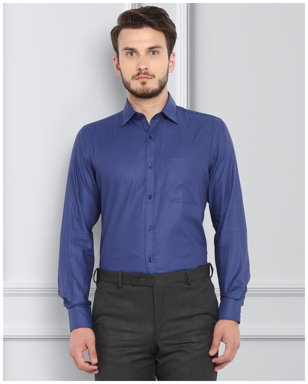 

Raymond Men Regular fit Formal Shirt - Blue