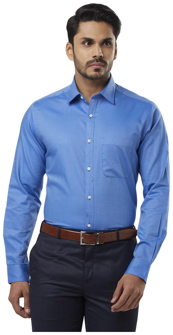 

Raymond Men Slim fit Formal Shirt - Blue