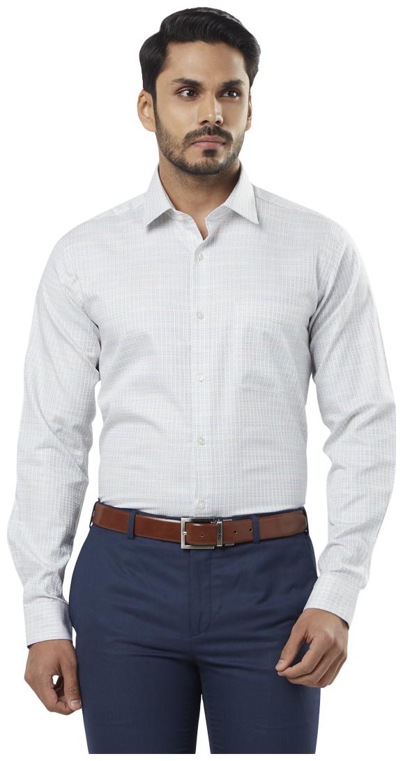 

Raymond Men Regular fit Formal Shirt - Blue