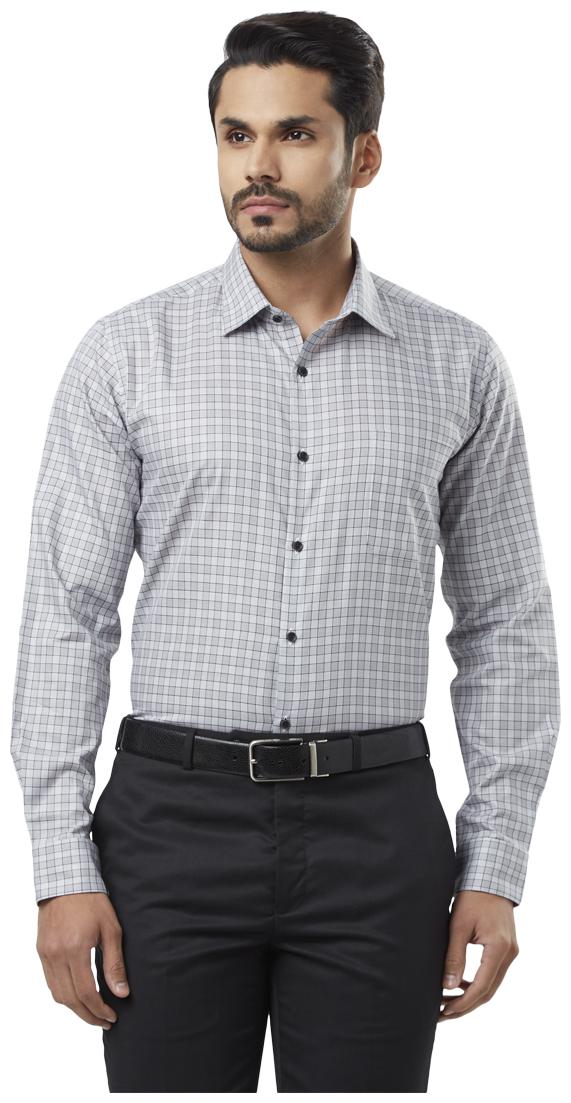 

Raymond Men Regular fit Formal Shirt - Grey
