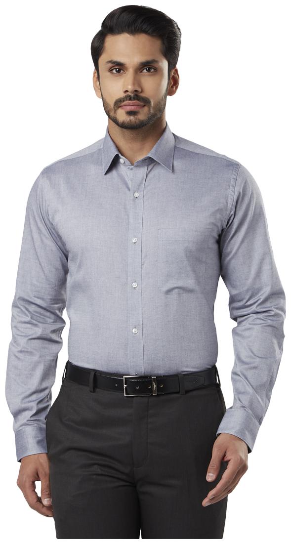 

Raymond Men Slim fit Formal Shirt - Grey