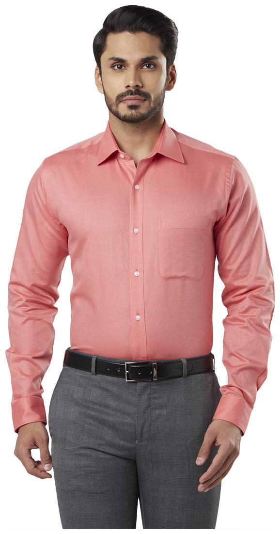 

Raymond Men Slim fit Formal Shirt - Red
