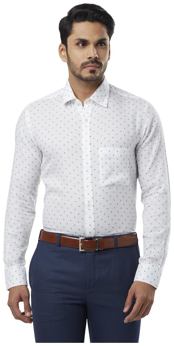 

Raymond Men Slim fit Formal Shirt - White