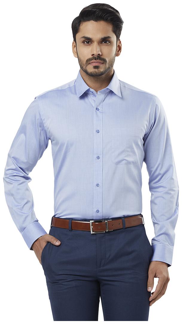

Raymond Men Slim fit Formal Shirt - Blue