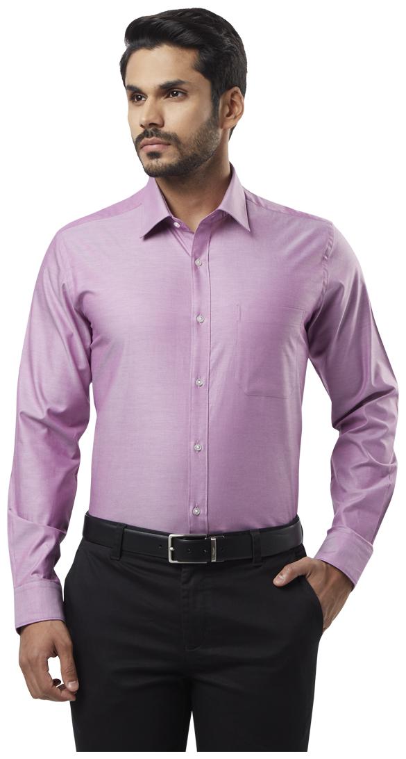 

Raymond Men Regular fit Formal Shirt - Red