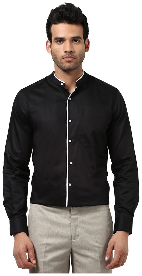 

Raymond Men Slim fit Formal Shirt - Black