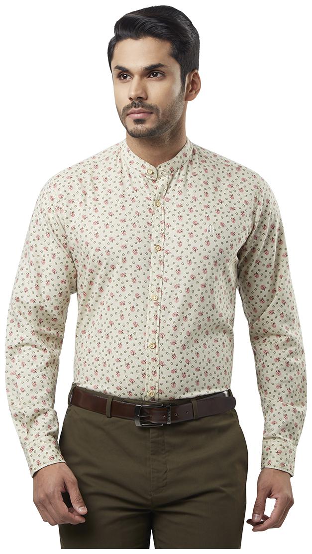 

Raymond Men Regular fit Formal Shirt - Brown