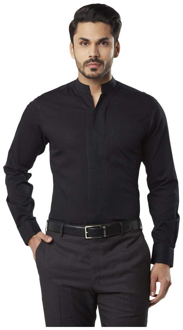 

Raymond Men Slim fit Formal Shirt - Black
