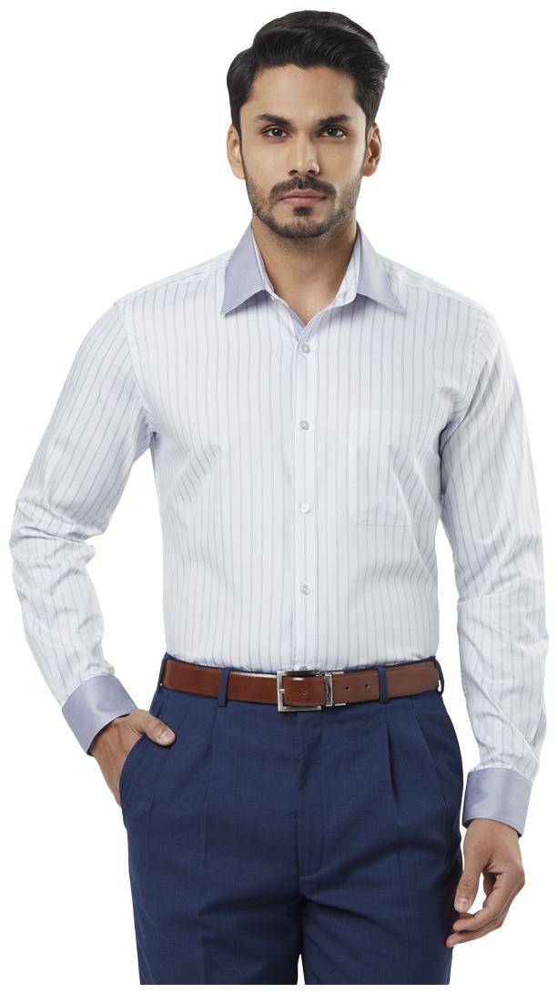 

Raymond Men Regular fit Formal Shirt - Grey