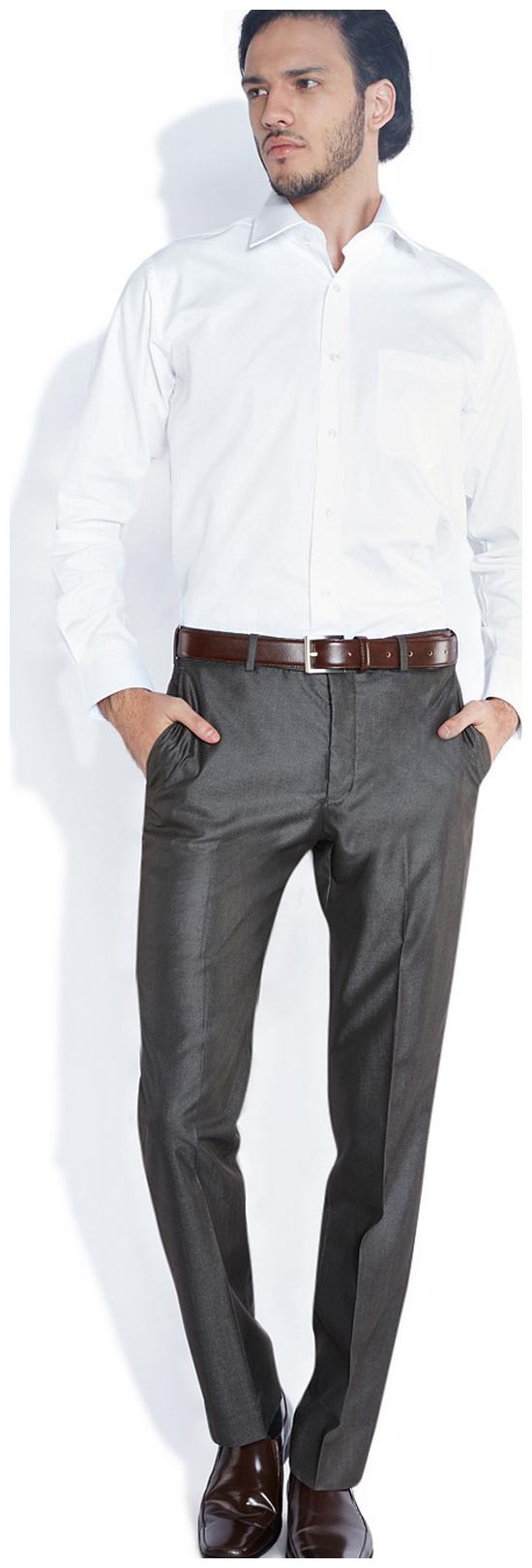 

Raymond Men Regular fit Formal Shirt - White