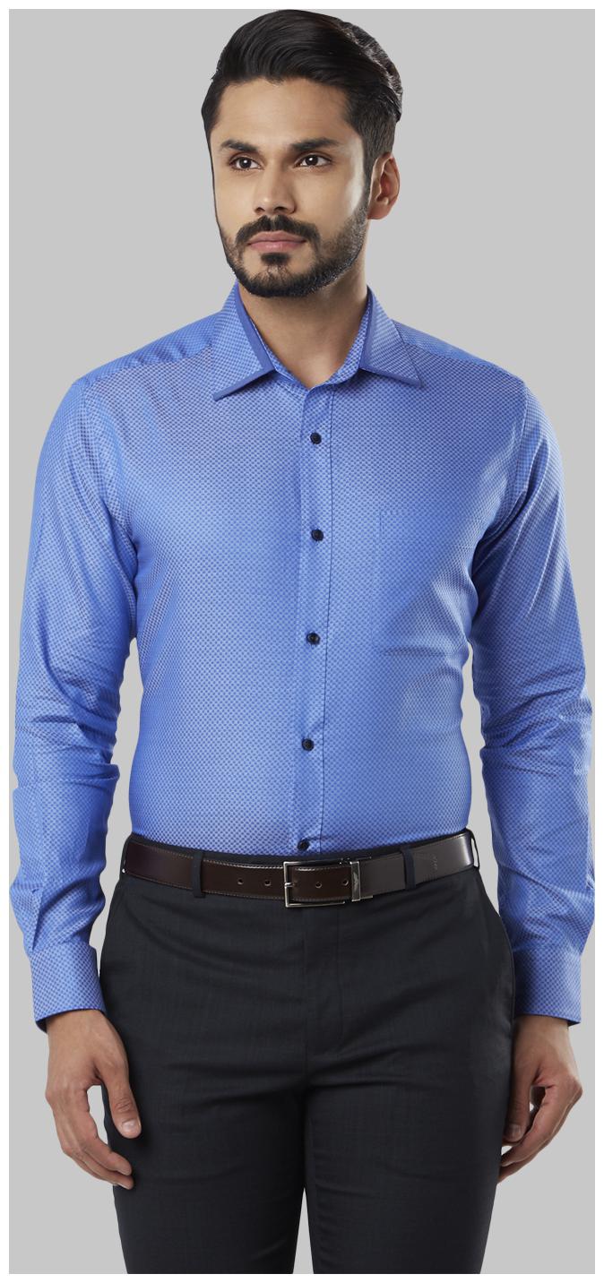 

Raymond Men Slim fit Formal Shirt - Blue