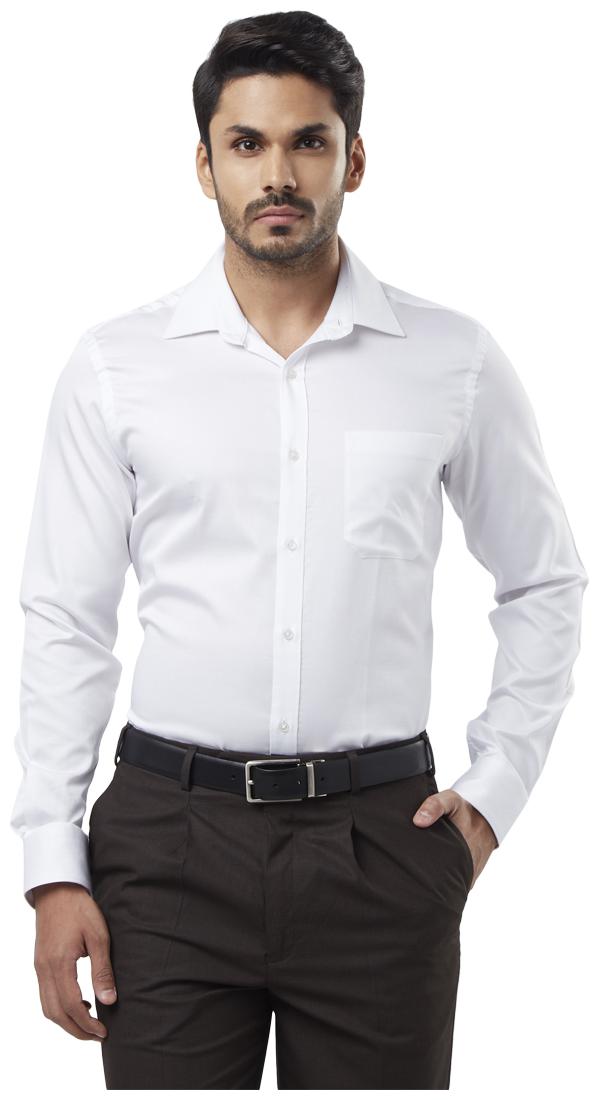

Raymond Men Regular fit Formal Shirt - White