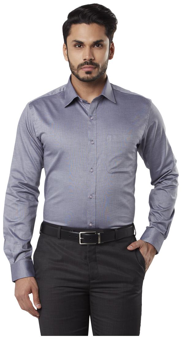 

Raymond Men Slim fit Formal Shirt - Grey