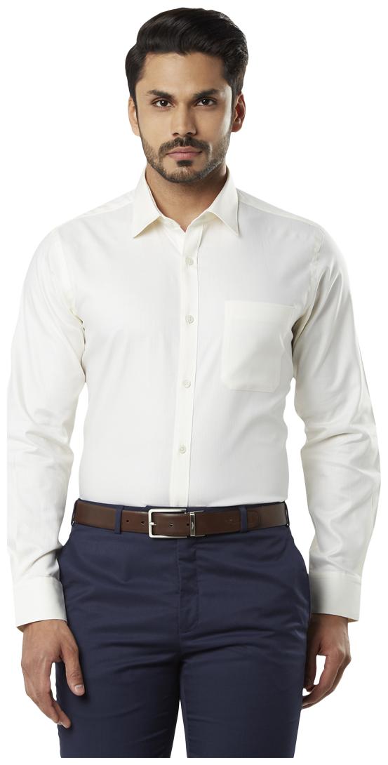 

Raymond Men Regular fit Formal Shirt - White