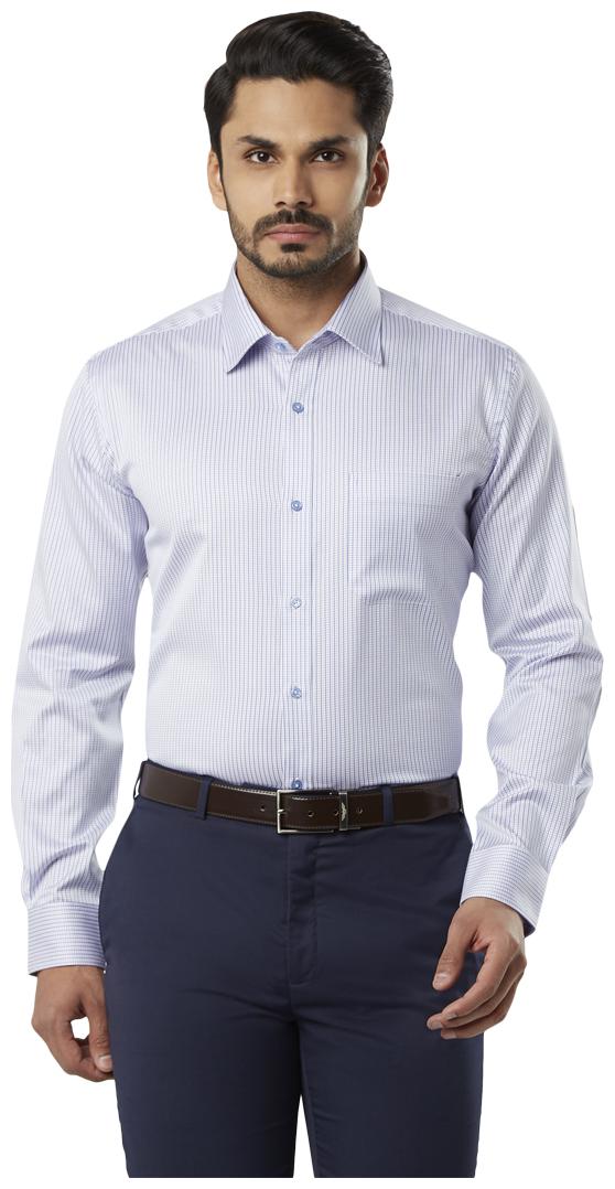 

Raymond Men Regular fit Formal Shirt - Purple