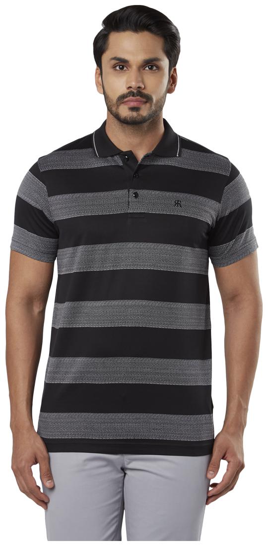 

Raymond Men Multi Regular fit Cotton Polo collar T-Shirt - Pack Of 1