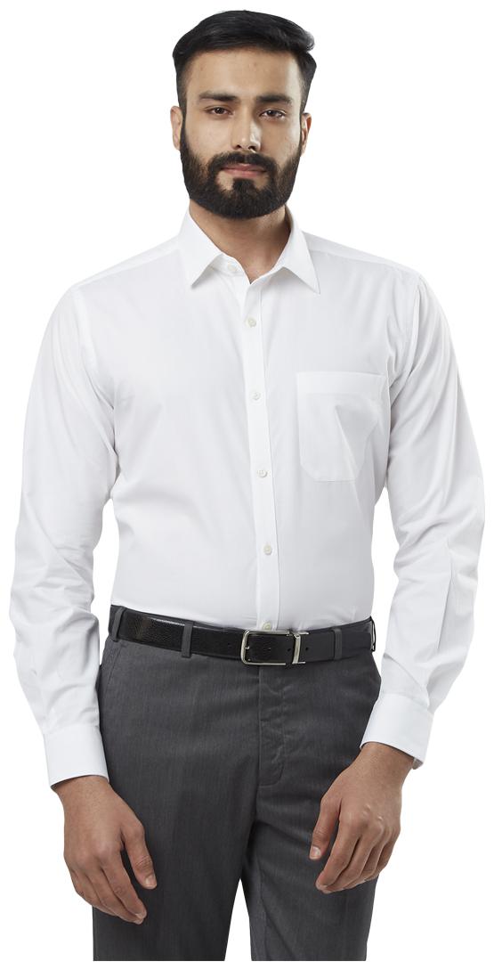 

Raymond Men Regular fit Formal Shirt - White