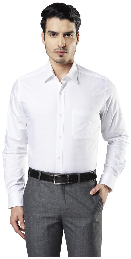 

Raymond Men Regular fit Formal Shirt - White