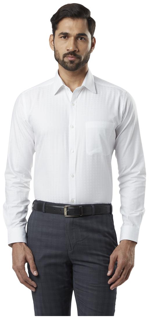 

Raymond Men Slim fit Formal Shirt - White