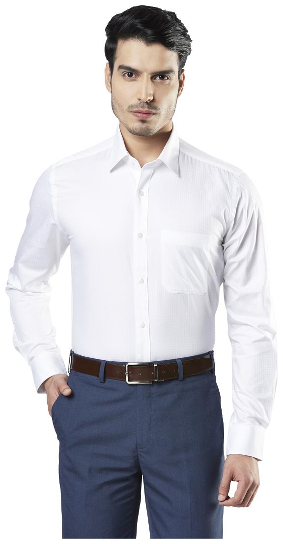 

Raymond Men Regular fit Formal Shirt - White