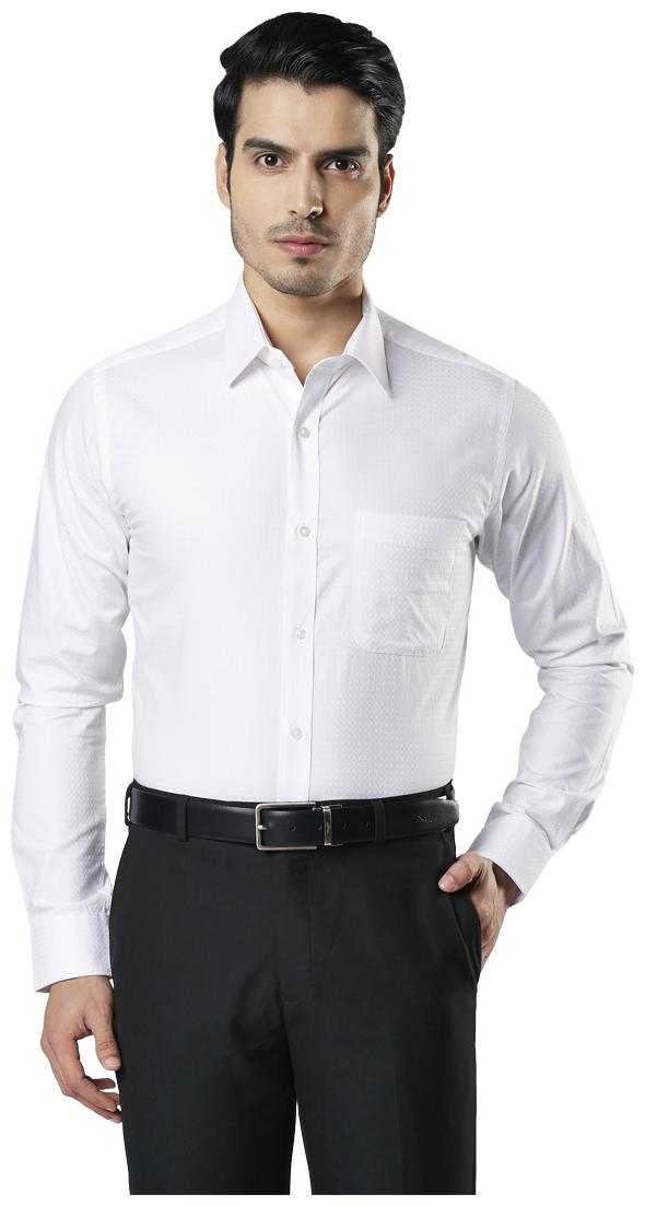 

Raymond Men Slim fit Formal Shirt - White