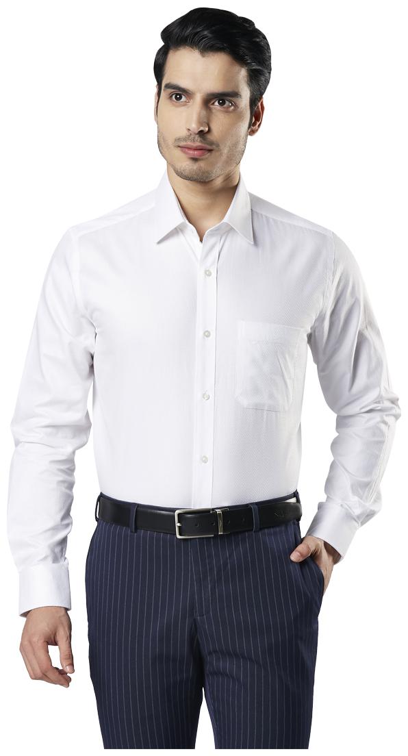 

Raymond Men Regular fit Formal Shirt - White
