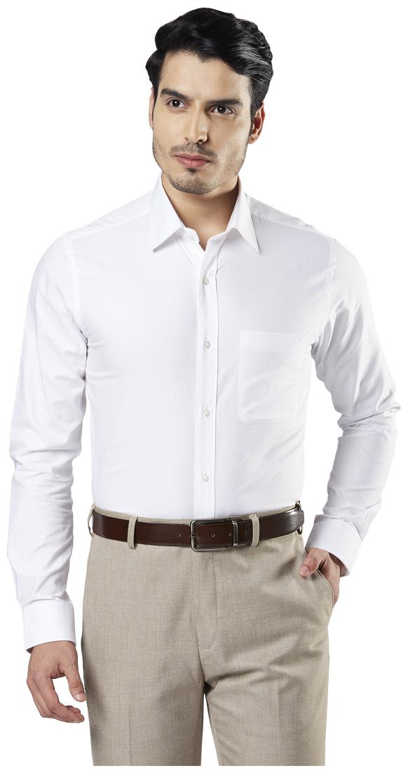 

Raymond Men Slim fit Formal Shirt - White