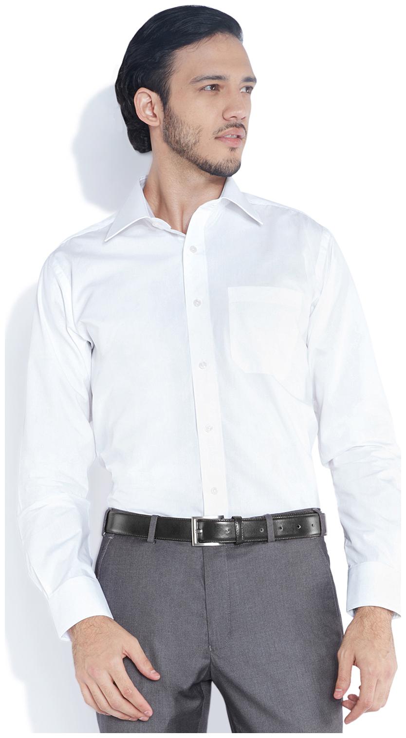 

Raymond White Cotton Regular Fit Casual Shirt