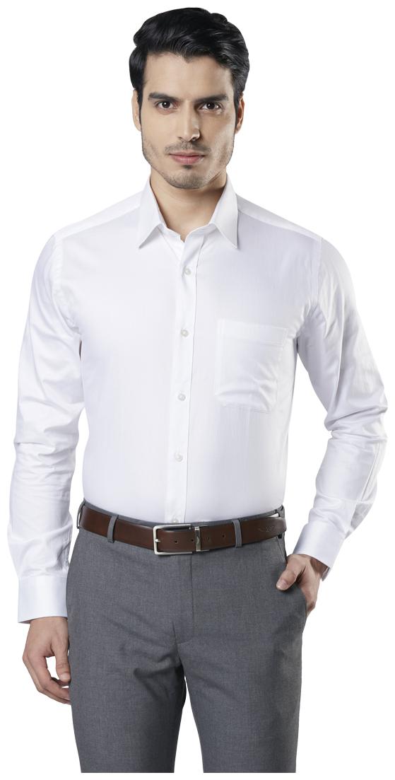 

Raymond Men Regular fit Formal Shirt - White
