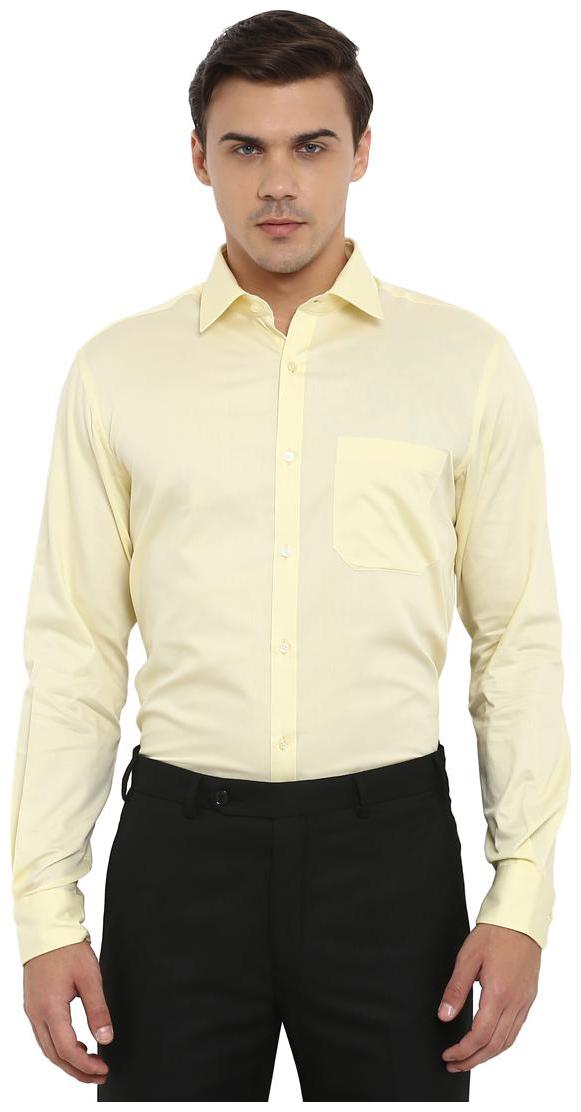 

Raymond Men Regular fit Formal Shirt - Yellow