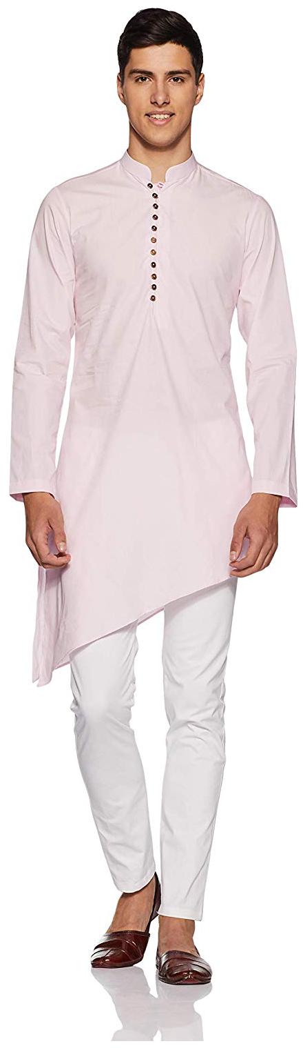 

RC Ethnic Pink Solid Kurta and Pyjamas