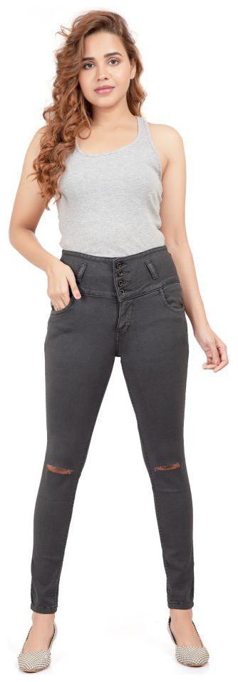 

Rea-Lize Women Grey Slim fit Jeans