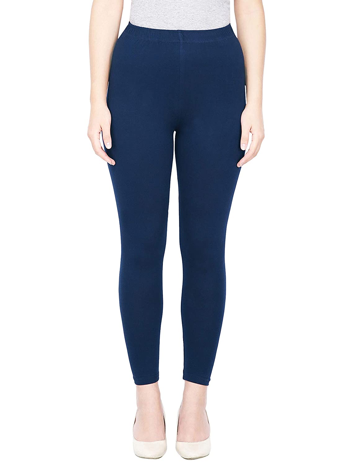 

Real Dream Women Ankle Length Solid Leggings