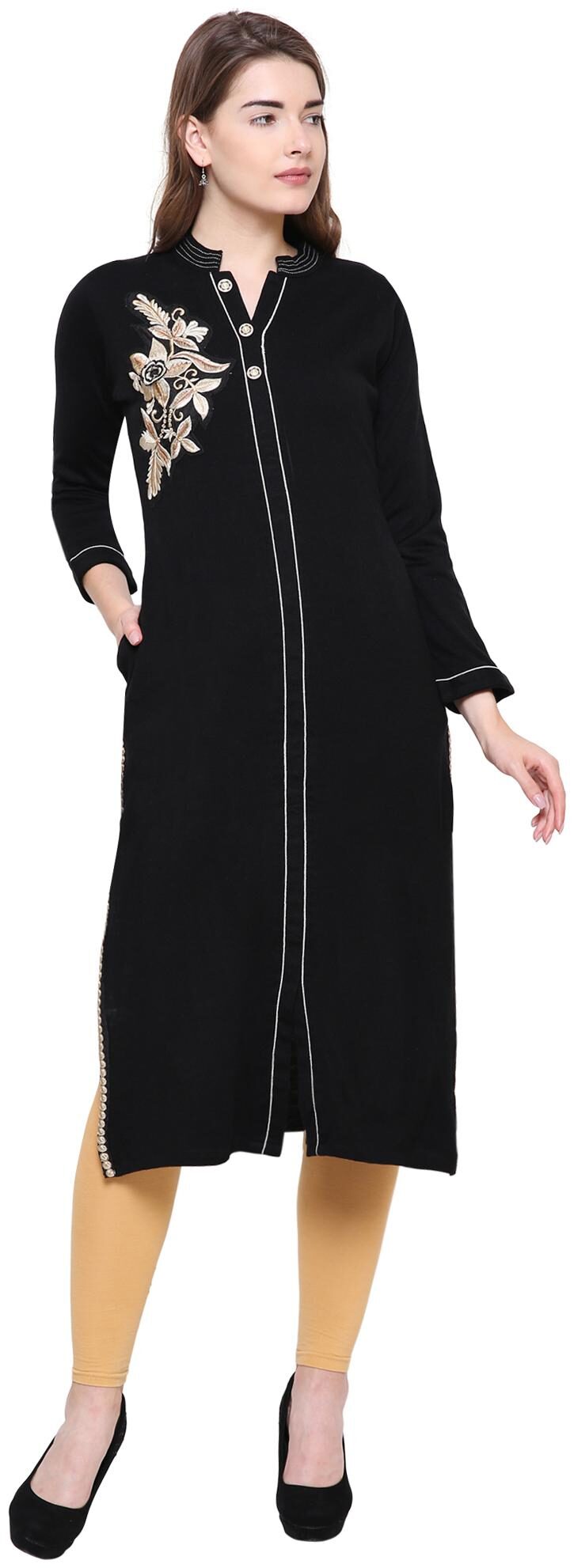 

Rebecca Black Woolen A-Line Kurta