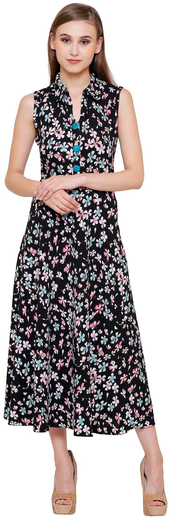

Rebecca Poly Cotton A- line Kurti Dress