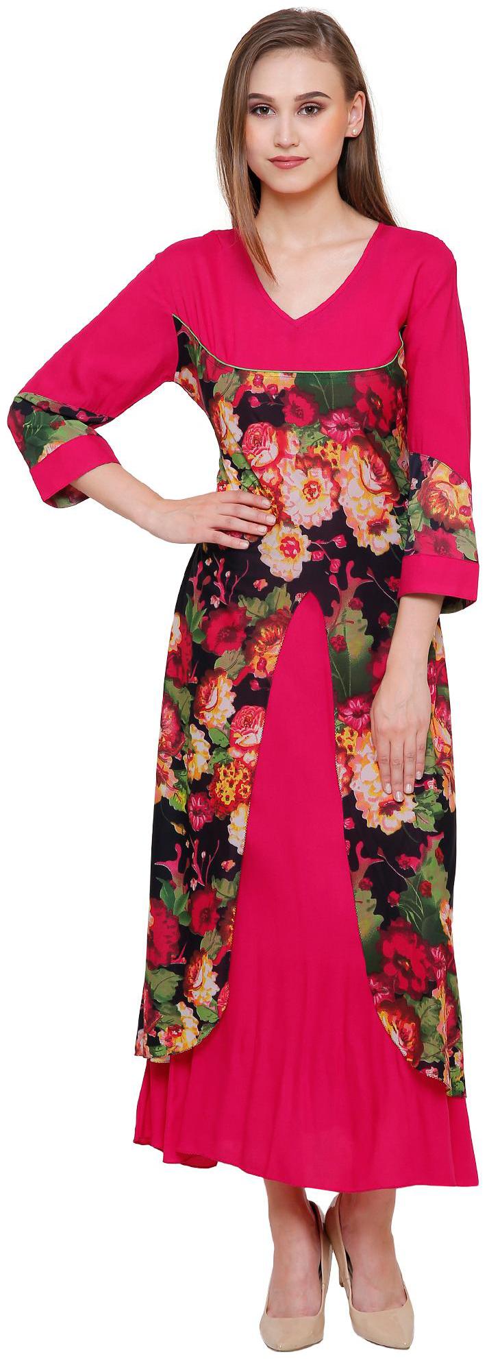 

Rebecca Rayon Empire Kurti Dress