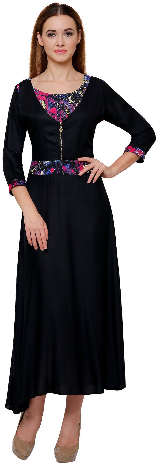 

Rebecca Rayon Fit And Flare Kurti Dress