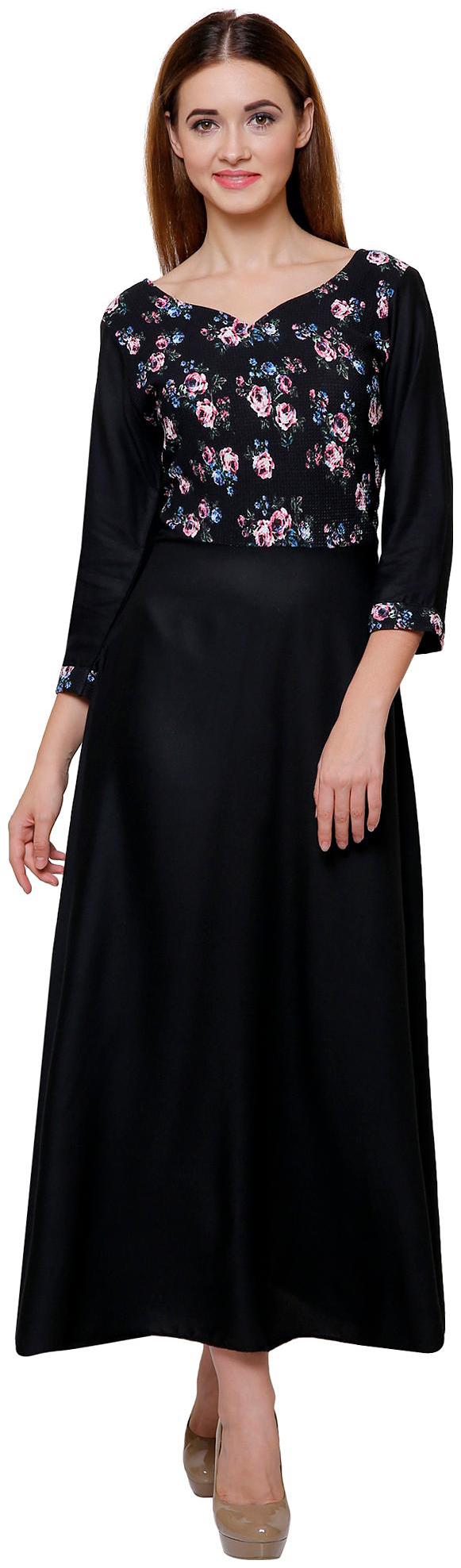

Rebecca Rayon Fit And Flare Kurti Dress