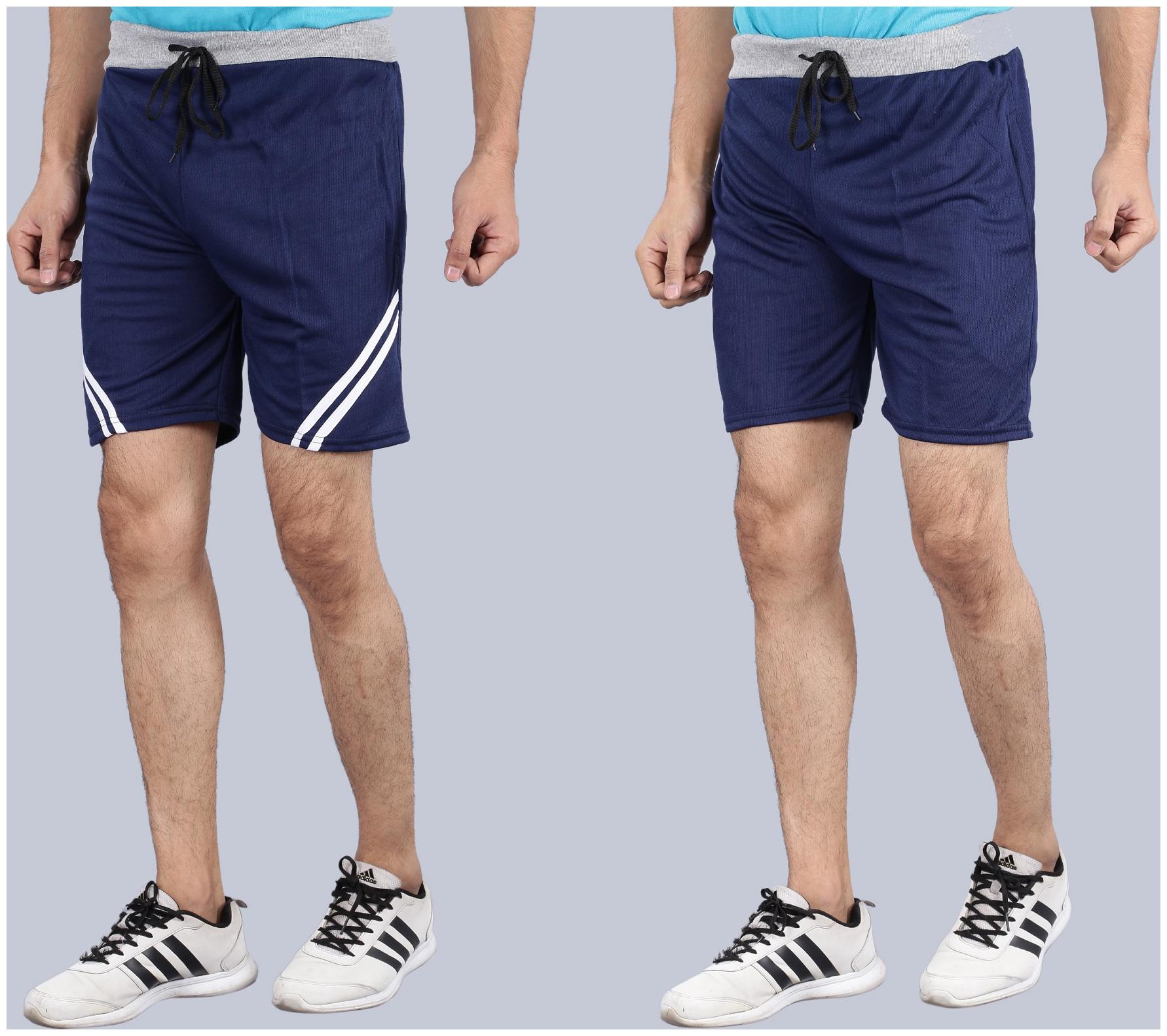 

REC SWAGGY SOLID MEN S SHORTS (PACK OF 2)