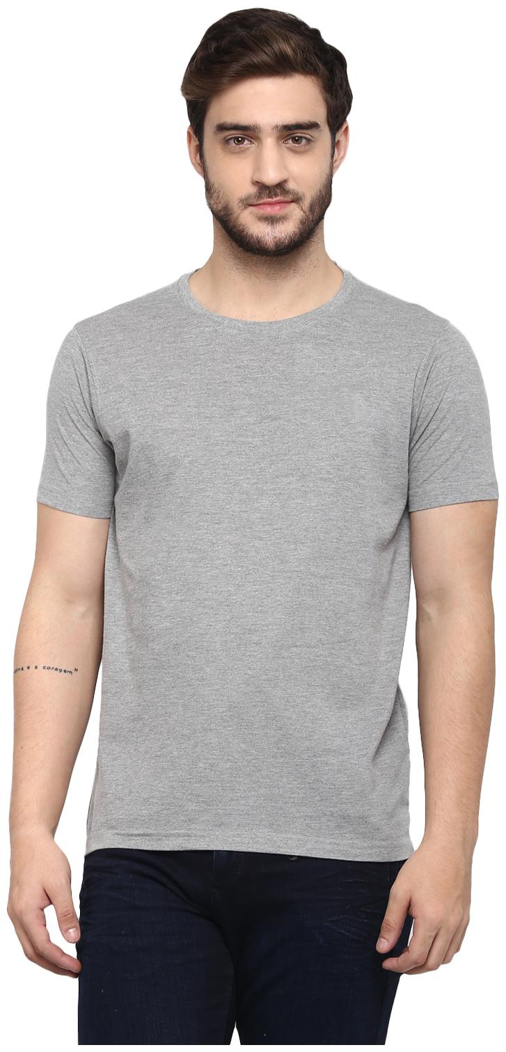 

Recast Men Grey Regular fit Cotton Blend Round neck T-Shirt - Pack Of 1